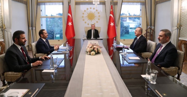 Cumhurbaşkanı Erdoğan, Katar Dışişleri Bakanı Muhammed bin Abdurrahman Al Sani’yi Kabul Etti