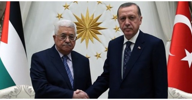 Cumhurbaşkanı Erdoğan, Filistin Devlet Başkanı Abbas İle Telefonda Görüştü