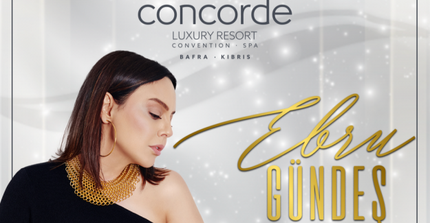 Ebru Gündeş, Bu Bayram Unutulmaz Şarkılarını Concorde Luxury Resort’ta Seslendirecek