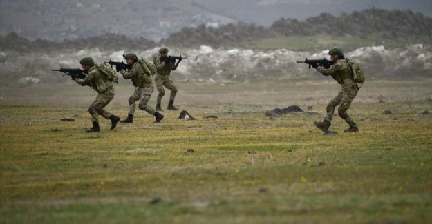 Barış Pınarı Bölgesine Taciz Ateşi Açan 11 PKK/YPG’li Terörist Etkisiz Hale Getirildi