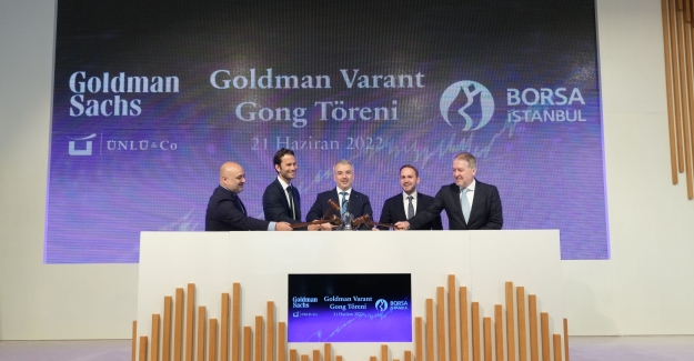 Borsa İstanbul’da Gong, Goldman Varant İçin Çaldı