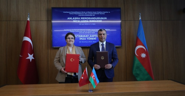 Bakan Yanık, Türkiye ve Azerbaycan Arasında "Sosyal Hizmetler" Alanında İş Birliğine Yönelik Mutabakat Zaptını İmzaladı