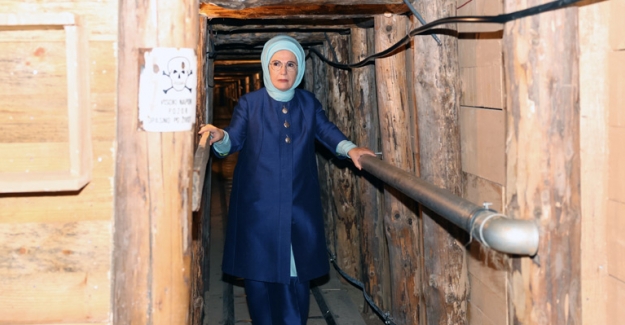 Emine Erdoğan, Bosna Savaşı’nın Sembollerinden Umut Tüneli’ni Ziyaret Etti