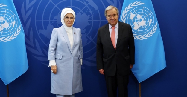 Emine Erdoğan ve BM Genel Sekreteri Guterres “Sıfır Atık Projesi” İçin İyi Niyet Beyanı İmzaladı