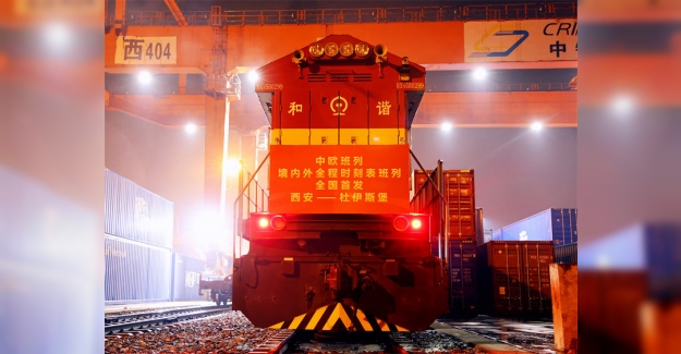 2022 Yılında Çin’den Avrupa’ya Giden Tren Seferi Sayısı 14 Bine Ulaştı