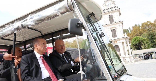 Cumhurbaşkanı Erdoğan, İstanbul Galataport’ta İncelemelerde Bulundu