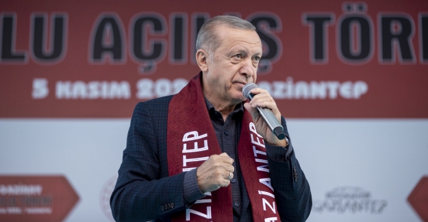 Cumhurbaşkanı Erdoğan, Gaziantep’te Toplu Açılış Törenine Katıldı