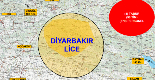 Diyarbakır’ın Lice İlçesinde Eren Huzur İlkbahar Yaz-1 Operasyonu Başlatıldı