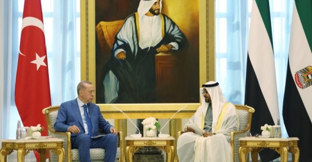 Cumhurbaşkanı Erdoğan, BAE Devlet Başkanı Al Nahyan ile Görüştü