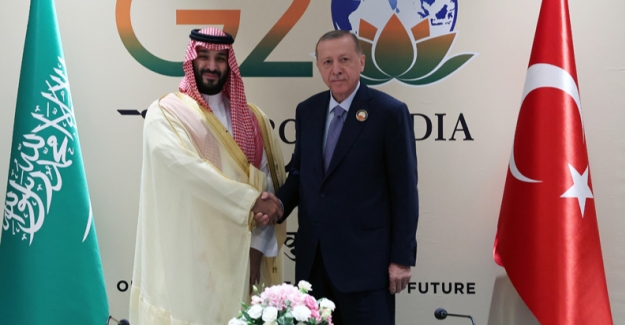 Cumhurbaşkanı Erdoğan, Suudi Arabistan Veliaht Prensi Muhammed bin Selman ile Görüştü