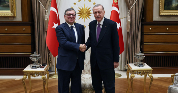 Cumhurbaşkanı Erdoğan, eski AB Komisyonu Başkanı Barroso'yu Kabul Etti