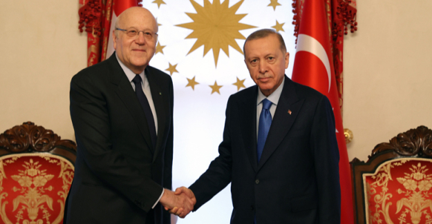 Cumhurbaşkanı Erdoğan, Lübnan Başbakanı Mikati ile Görüştü