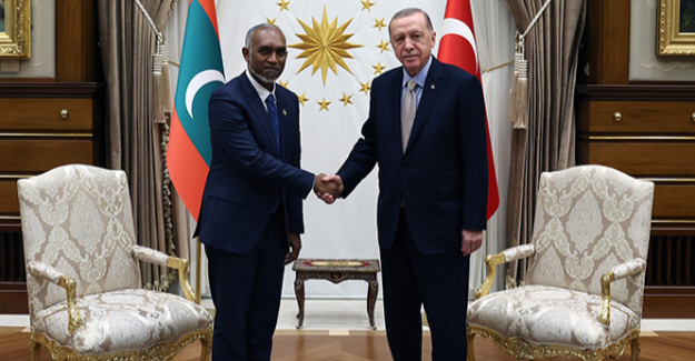 Cumhurbaşkanı Erdoğan, Maldivler Cumhurbaşkanı Muizzu ile Görüştü