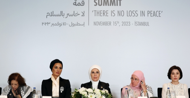 Emine Erdoğan ile "first lady"lerden Filistin İçin Dünyaya Ortak Çağrı
