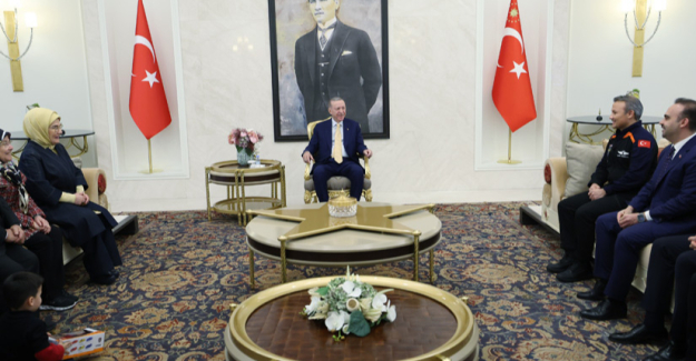 Cumhurbaşkanı Erdoğan, Türkiye'nin ilk Astronotu Gezeravcı’yı Kabul Etti