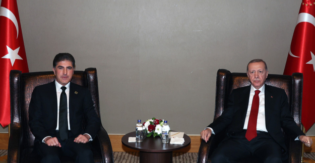 Cumhurbaşkanı Erdoğan, IKBY Başkanı Barzani’yi kabul Etti