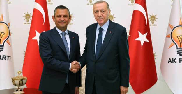 Cumhurbaşkanı Erdoğan, CHP Genel Başkanı Özel’i Kabul Etti