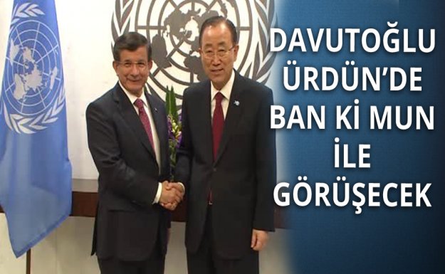 Başbakan Davutoğlu, Ban Ki Mun İle Görüşecek