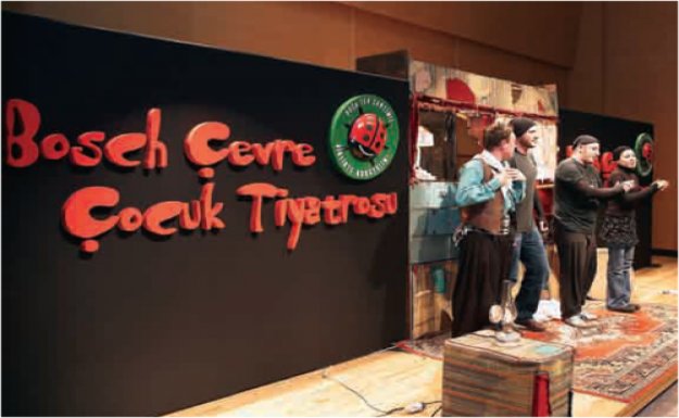 Bosch Çevre Çocuk Tiyatrosu Afyonkarahisarlılarla Buluştu