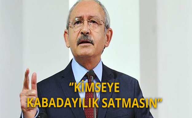 Kılıçdaroğlu: Ya Laik Devlete İnan Yada Koltuğu Terk Et