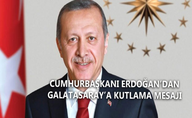 Cumhurbaşkanı Erdoğan Galatasaray'ı Kutladı