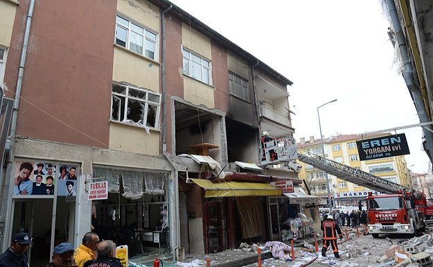 Polatlı'da doğalgaz patlaması: 5 yaralı