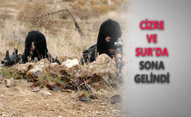 Cizre ve Sur'da Yedi Terörist Öldürüldü