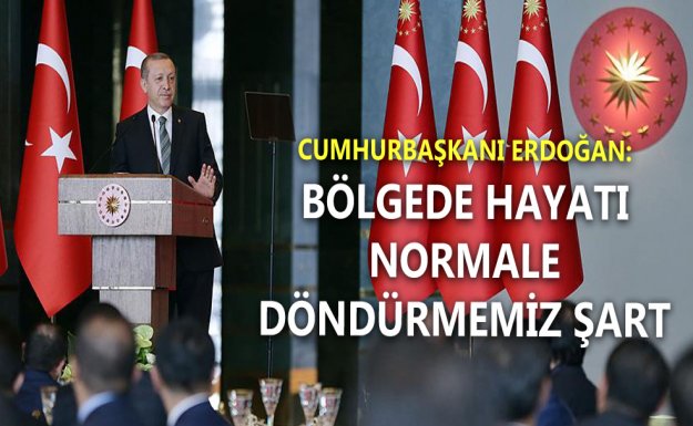 Erdoğan Kaymakamlarla Buluştu