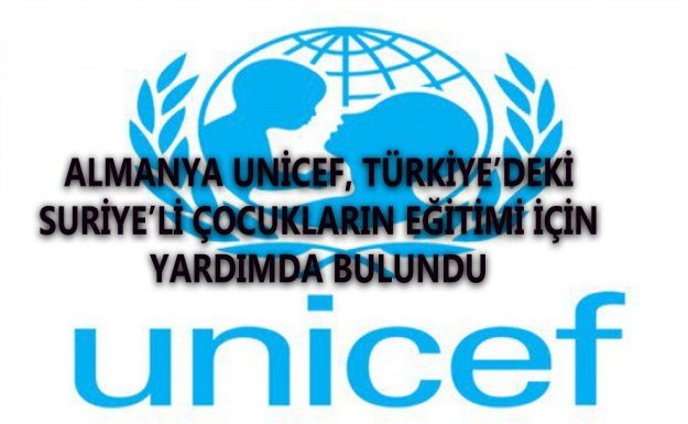 Almanya'dan, UNICEF Türkiye'ye Eğitim Yardımı
