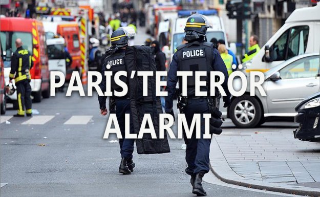 Paris'te 5 Okul Terör Tehtidi Nedeniyle Boşaltıldı