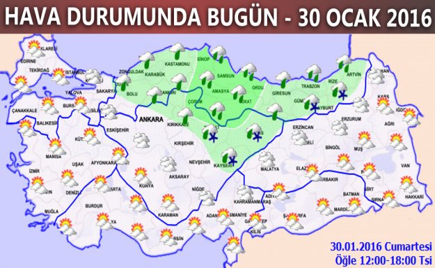 Ankara ve İstanbul İçin Yağış Uyarısı