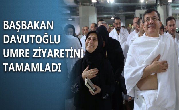 Başbakan Davutoğlu Medine'ye Geçti