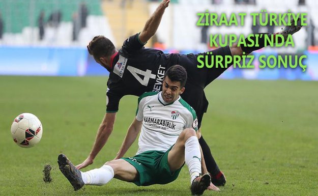 Bursaspor Kupa'ya Veda etti