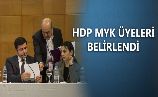 HDP MYK Üyeleri Belirlendi