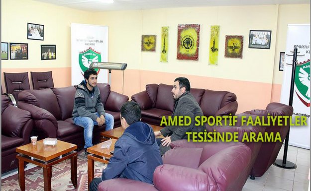 Amed Sportif Faaliyetler Tesisinde Arama 