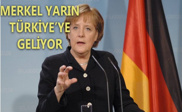 Almanya Başbakanı Merkel Yarın Ankara'ya Geliyor 
