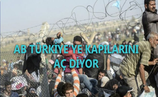AB Türkiye'nin Suriyelilere Kapılarını Açmasını İstiyor