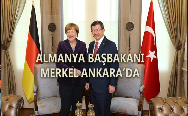 Angela Merkel Ankara'da Törenle Karşılandı