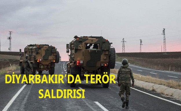 Diyarbakır da Askeri Aracın Geçişi Sırasında Patlama