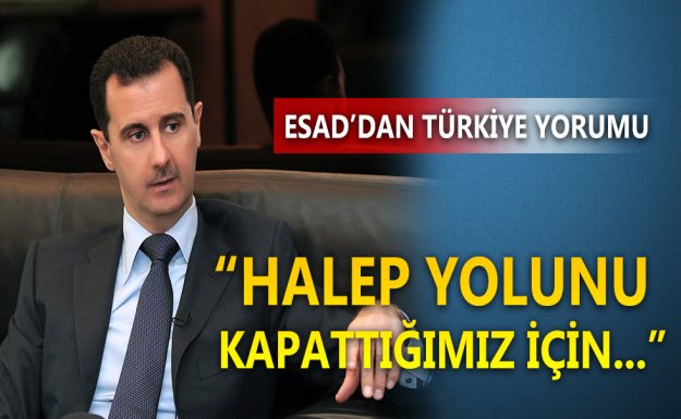 Esad: Türkiye Kürtleri Bombalıyor