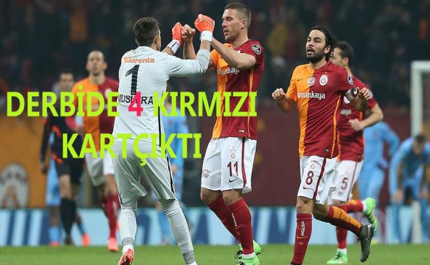 Galatasaray Derbi'de Trabzonspor u 2-1 Yendi