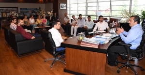 Adana İl Gençlik Kollarından Çukurova Belediye Başkanı Çetin’e Ziyaret