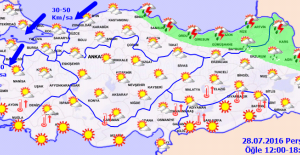 Karadeniz ve Doğu Anadolu’nun Kuzeydoğusunda Yağış Bekleniyor