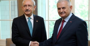 Başbakan Yıldırım ile Kılıçdaroğlu Görüşmesi Başladı