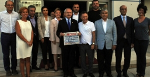 CHP Lideri Kılıçdaroğlu Sözcü Gazetesini Ziyaret Etti