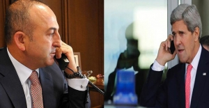Dışişleri Bakanı Çavuşoğlu Kerry ile Telefonda Görüştü