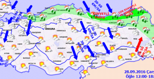 Meteoroloji’den Karadeniz’de Yoğun Yağış Uyarısı