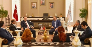 Bakan Özhaseki, KKTC Turizm Ve Çevre Bakanı Fikri Ataoğlu İle Görüştü