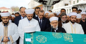 Cumhurbaşkanı Erdoğan, Enver Baytan’ın Cenaze Törenine Katıldı