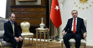 Cumhurbaşkanı Erdoğan Rolls-Royce CEO'su Warren East'i Kabul Etti